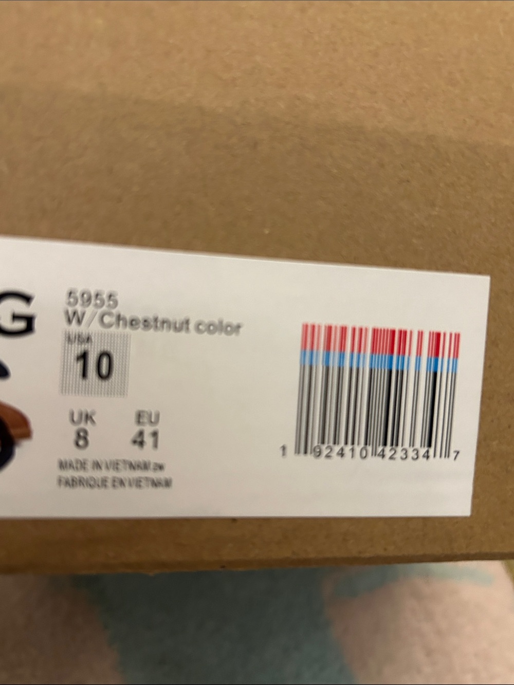 UGG Chestnut Suede Cozy Slip-On Mules NIB. Size 41 ($149 on Ugg website) NIB - Picture 9 of 14